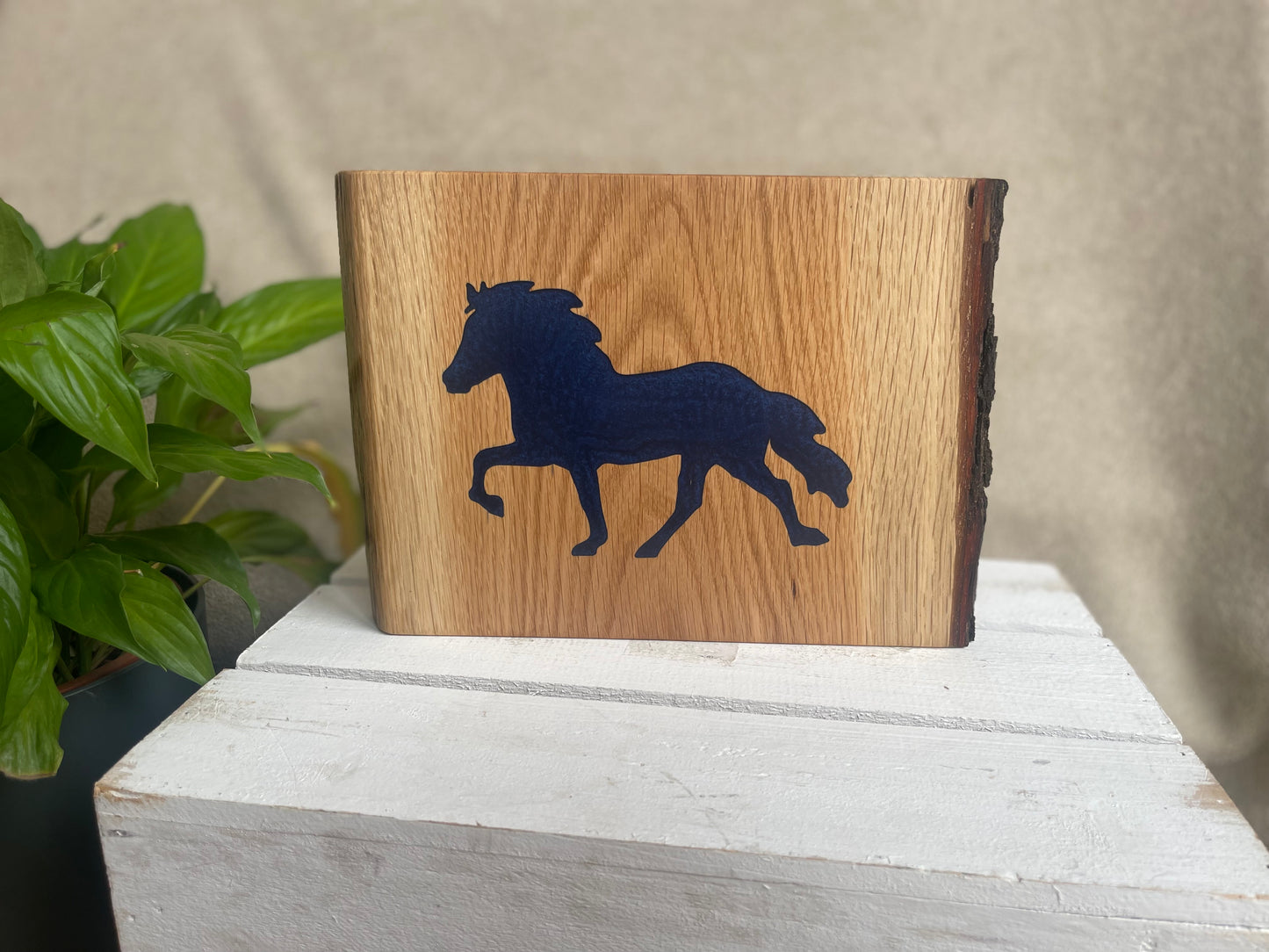 Epoxid Dekoboard Tölter "dunkelblau 03“