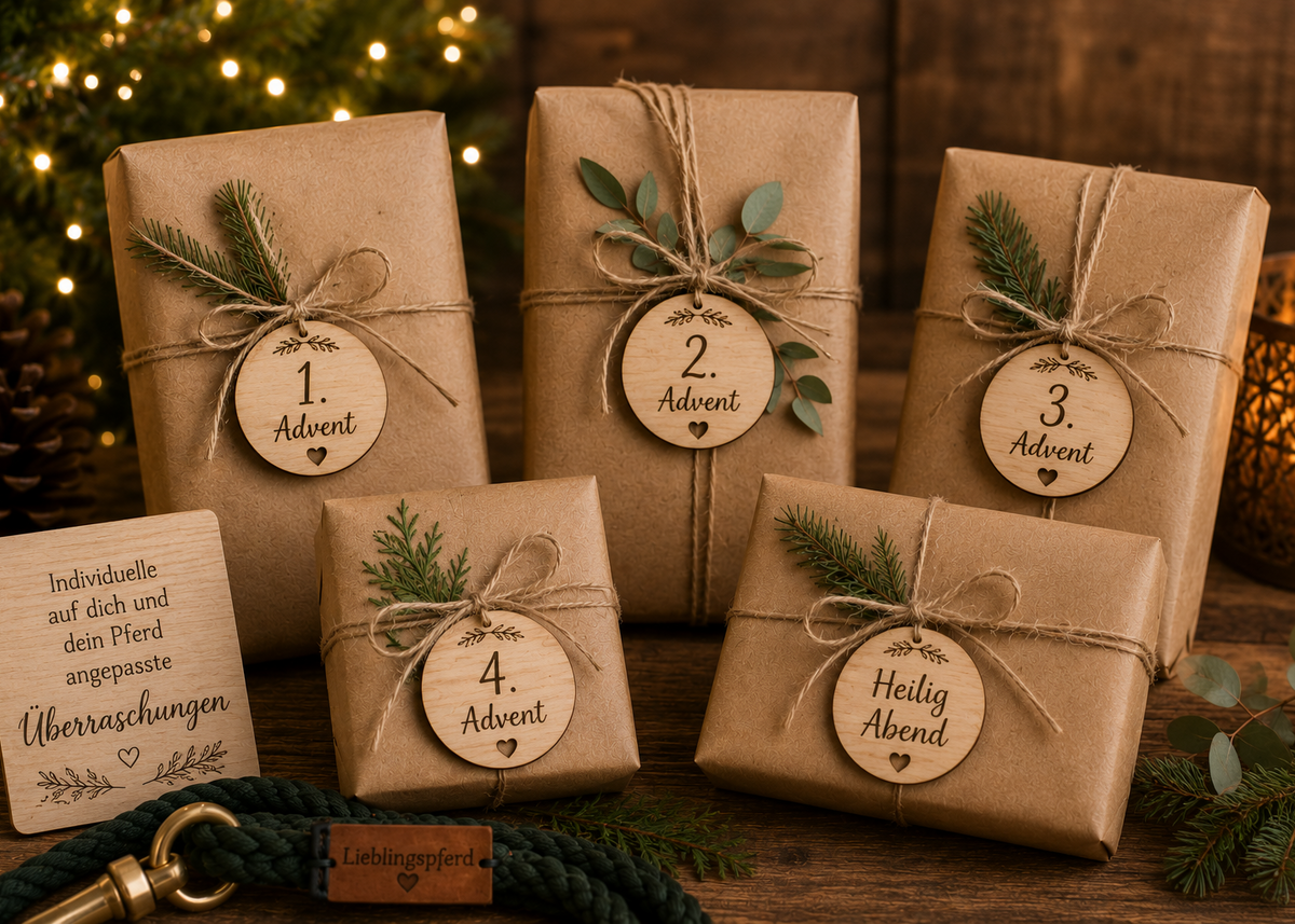 Adventskalender 2026 – 5 besondere Momente | personalisiert