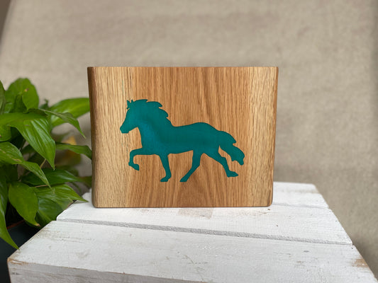 Epoxid Dekoboard Tölter "türkis 03“