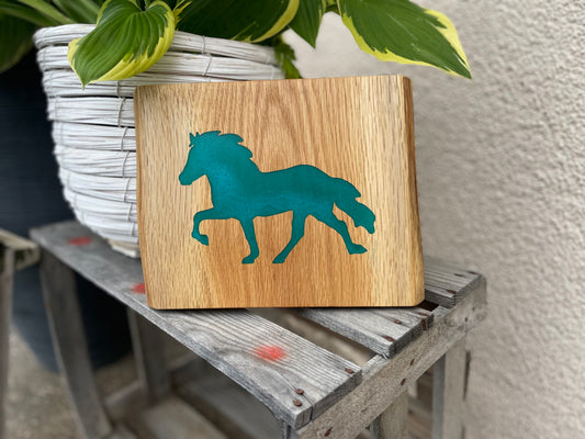 Epoxid Dekoboard Tölter "türkis 01"