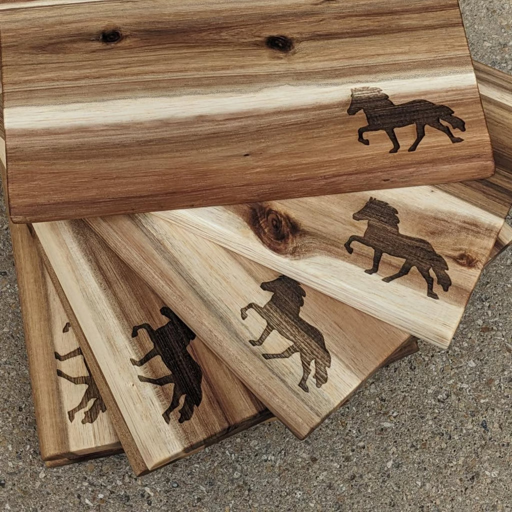 Vesperbrett "Tölter", Akazie