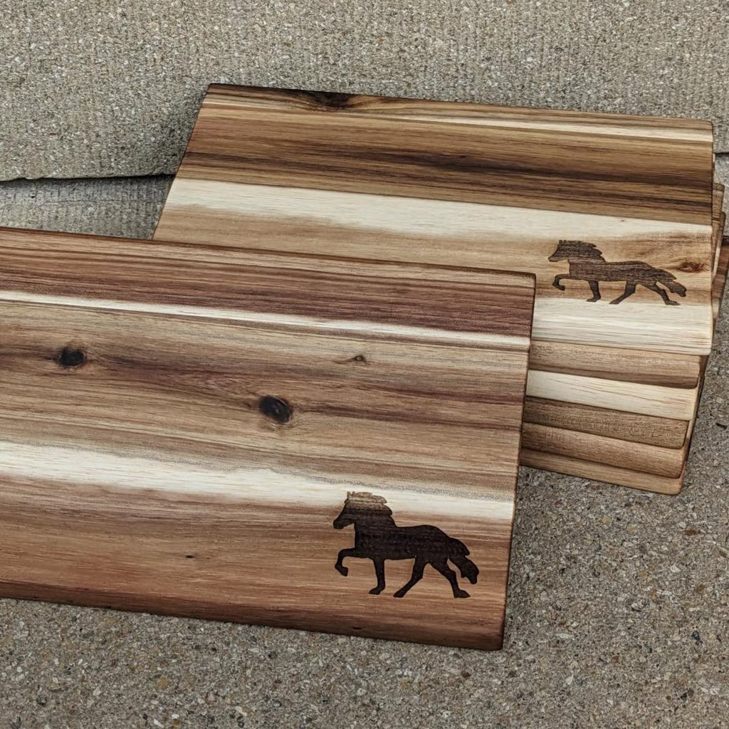 Vesperbrett "Tölter", Akazie