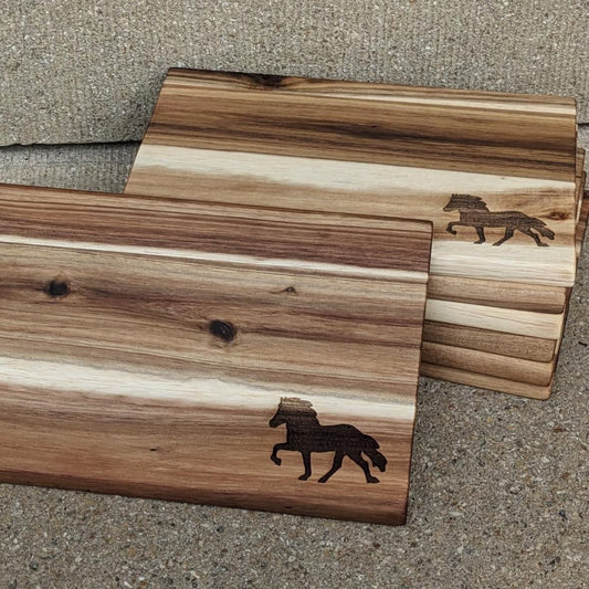 Vesperbrett "Tölter", Akazie