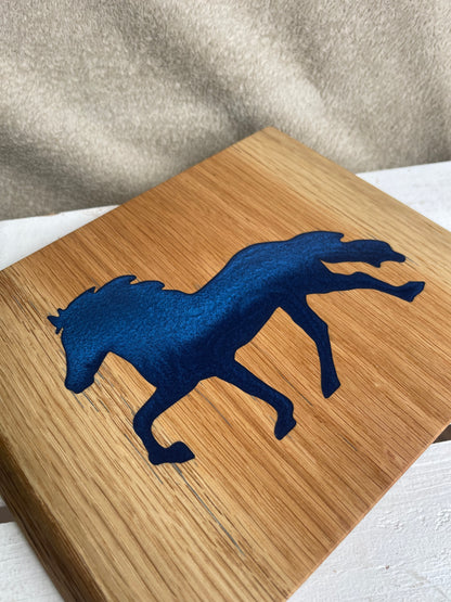 Epoxid Dekoboard Tölter "dunkelblau 02“