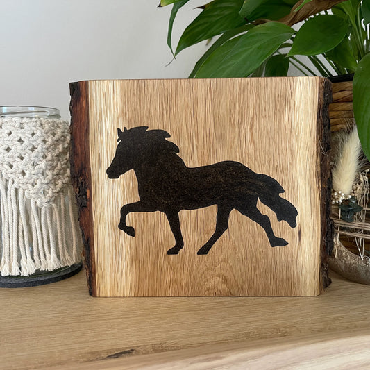 Epoxid Dekoboard Tölter "schwarz braun"