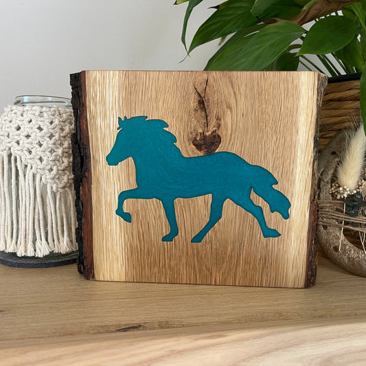 Epoxid Dekoboard Tölter "türkis 02"