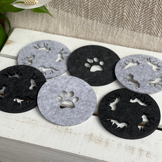 Untersetzer aus Filz