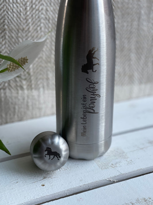 Isolierflasche aus Edelstahl "Tölter umlaufend" (Kopie)