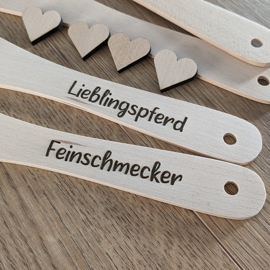 Mashlöffel mit individueller Aufschrift
