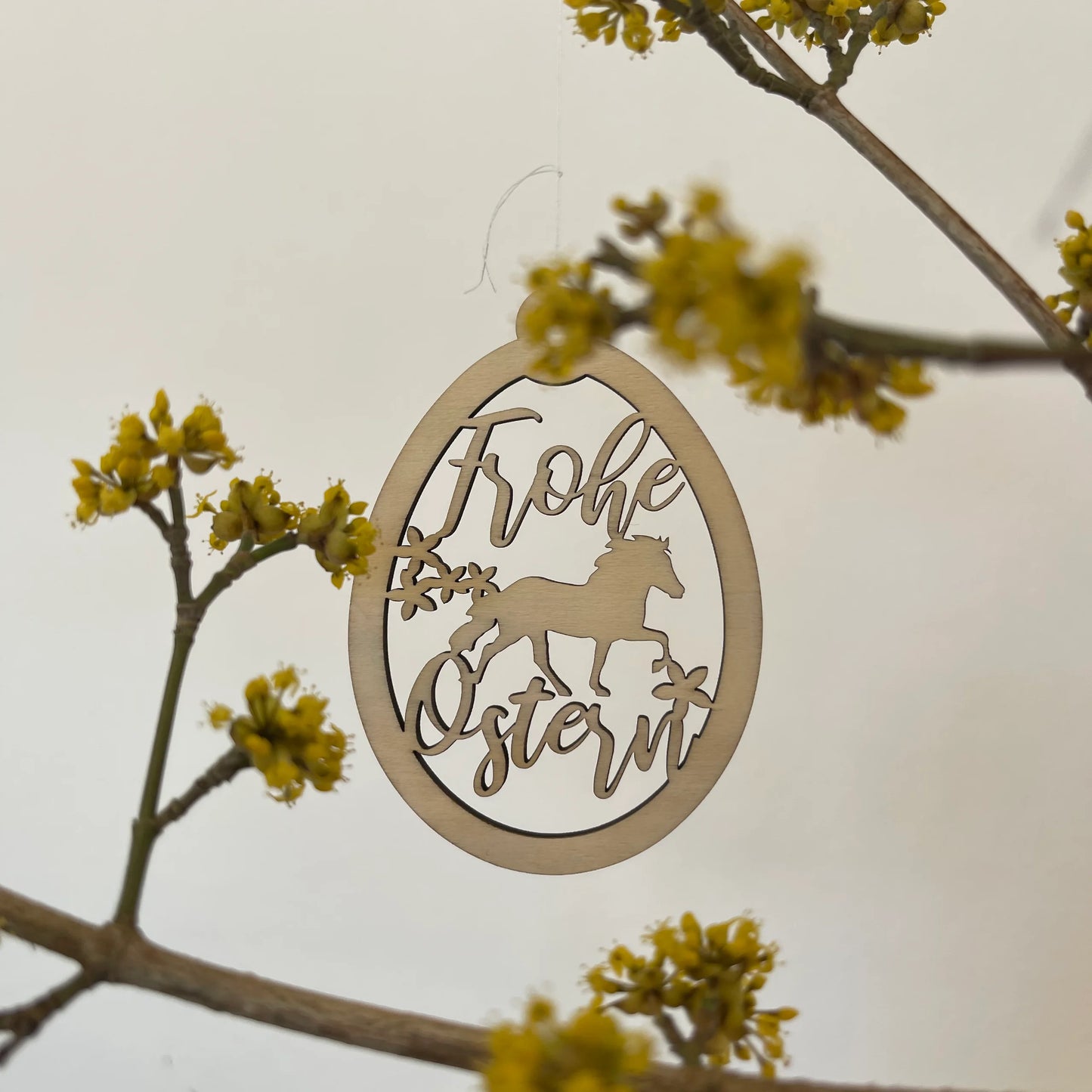 Osterschmuck "Islandpferd" 6er Set