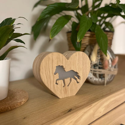 Spardose „Tölter“ aus Eichenholz