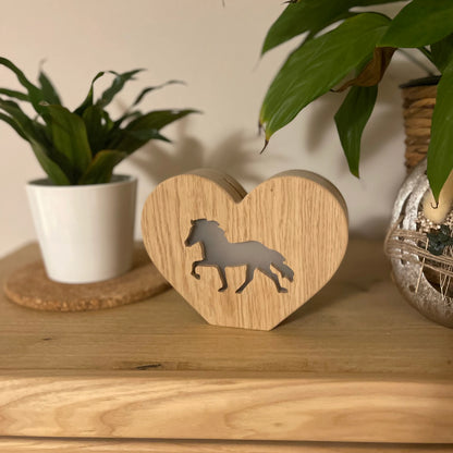 Spardose „Tölter“ aus Eichenholz