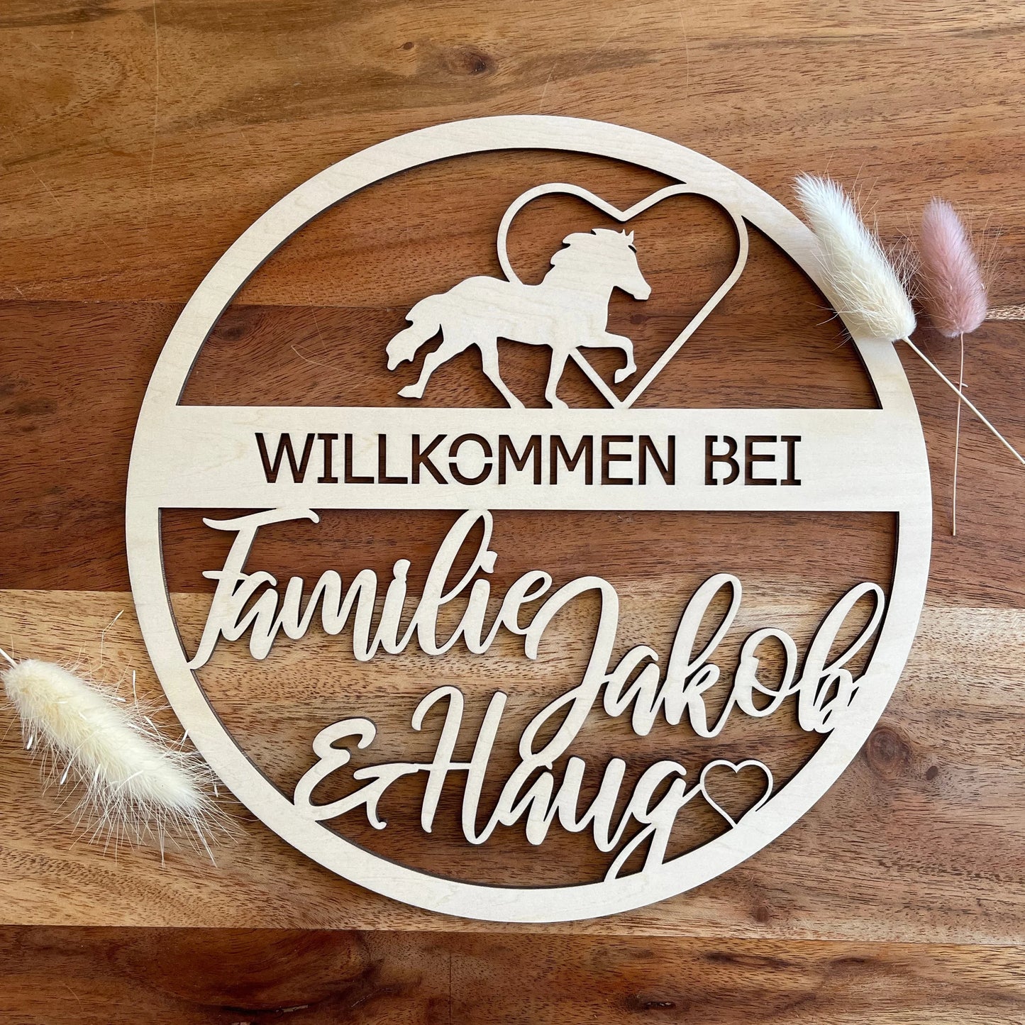 Individueller Türkranz mit Tölter